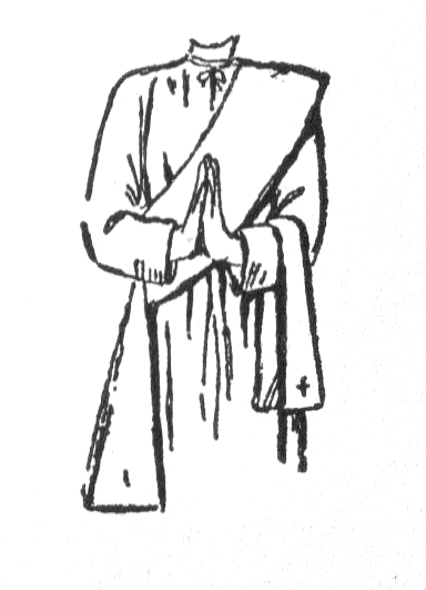 Broad stole for a deacon