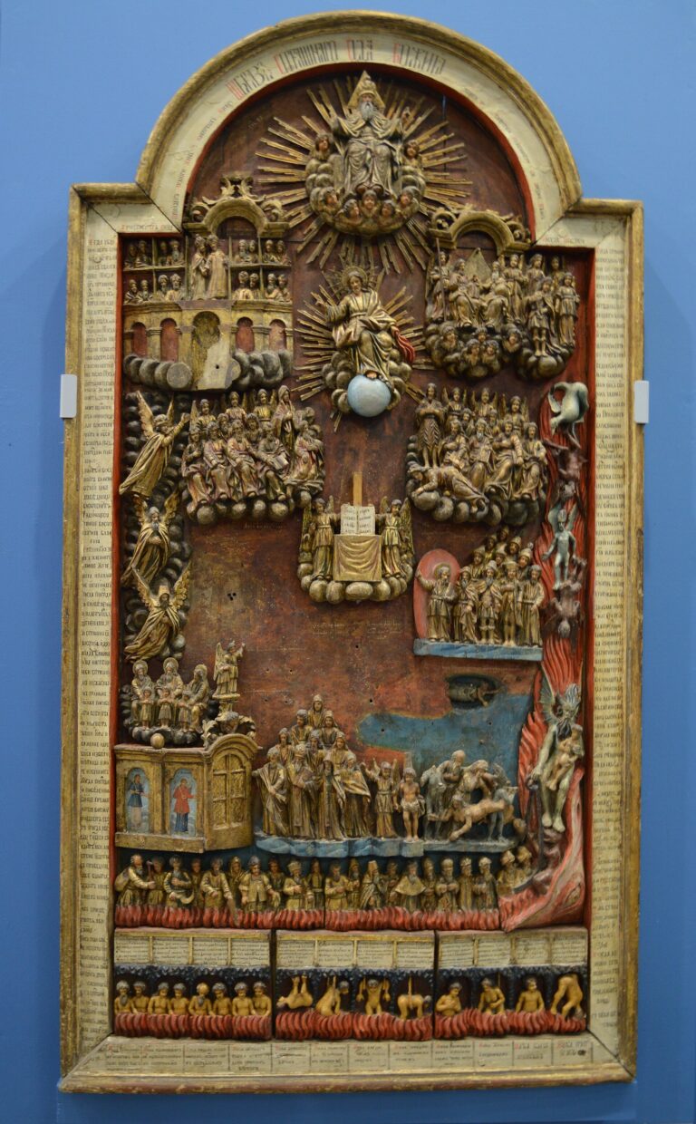 Nineteenth-century Last Judgment icon