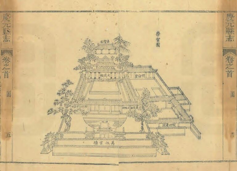 Qingyuan Confucian Temple, Zhejiang in