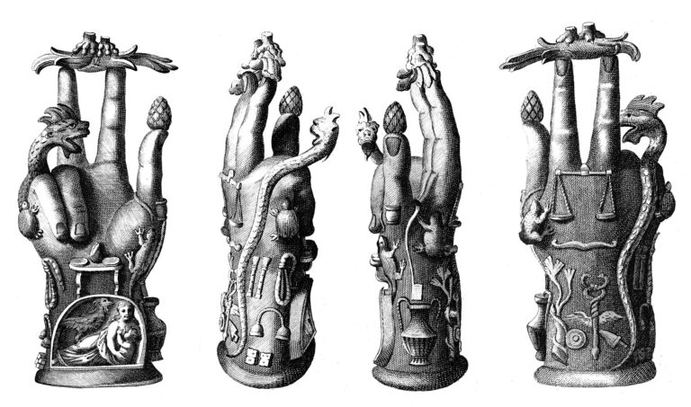 Sabazios hand