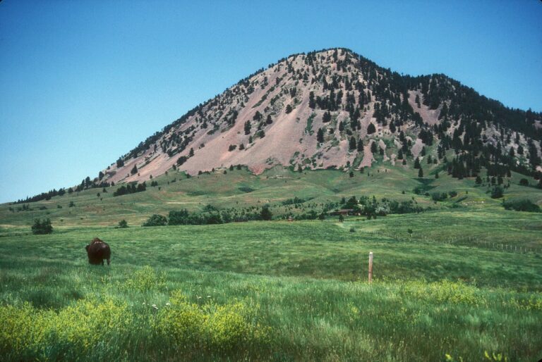 Bear Butte in South Dakota