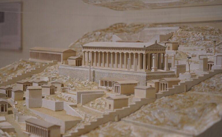 Sanctuary of Delphi - Reconstruction - Temple of Apollo