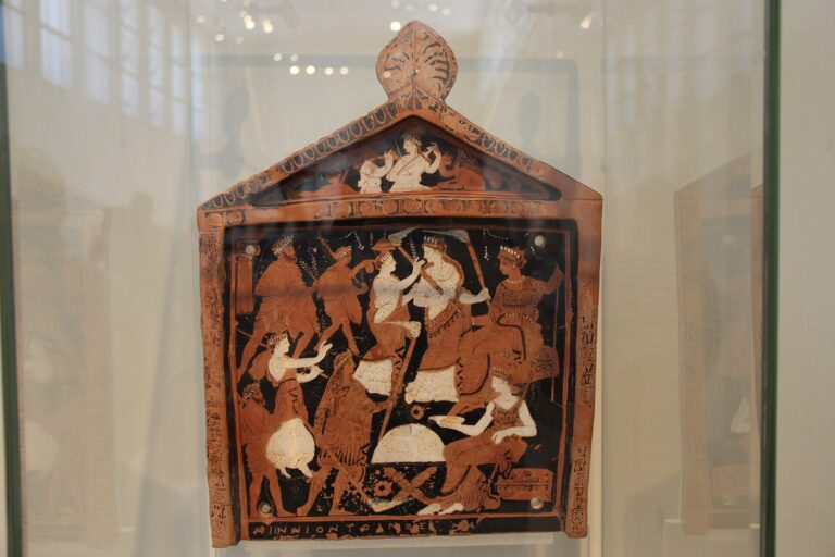 Votive plaque from the Eleusinian Mysteries