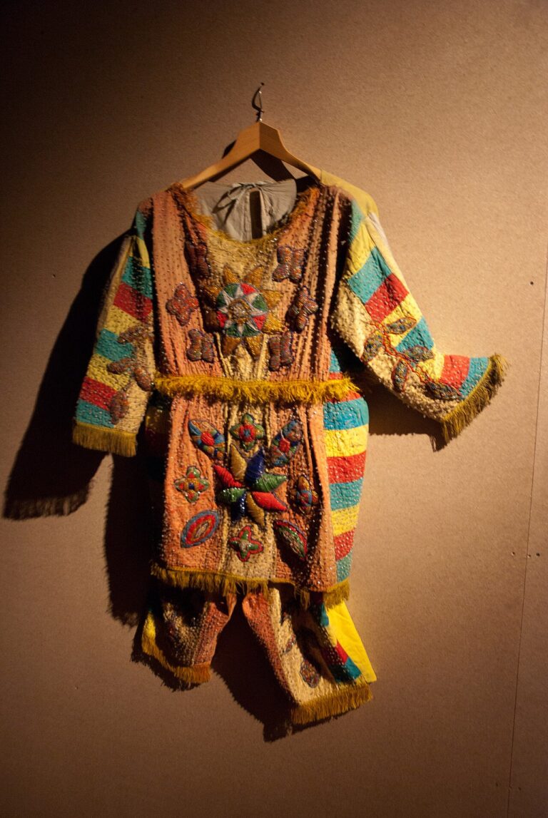 Antique ceremonial suit for Haitian Vodou Voudun rites