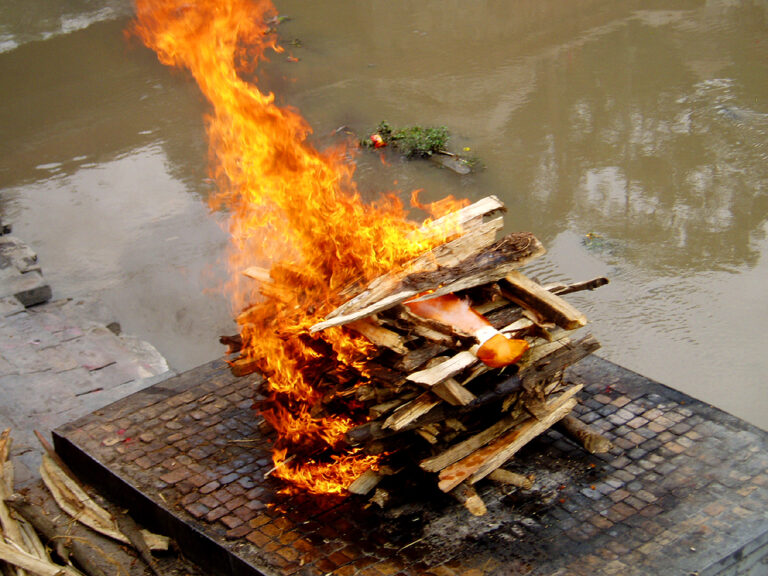 Bagamati cremation