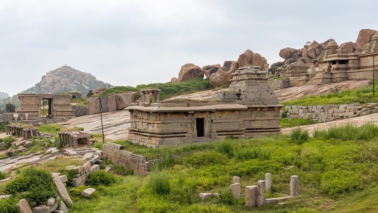 Temples and Mandapas on Hemakuta hill complex