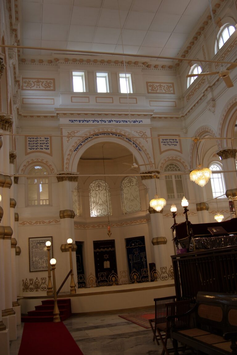 Torah ark of Chesed-El Synagogue in Singapore