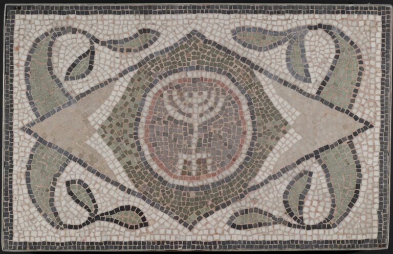 Menorah mosaic