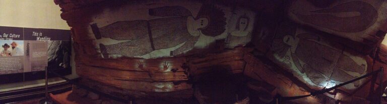 Wandjina cave replica, Museum of Western Australia