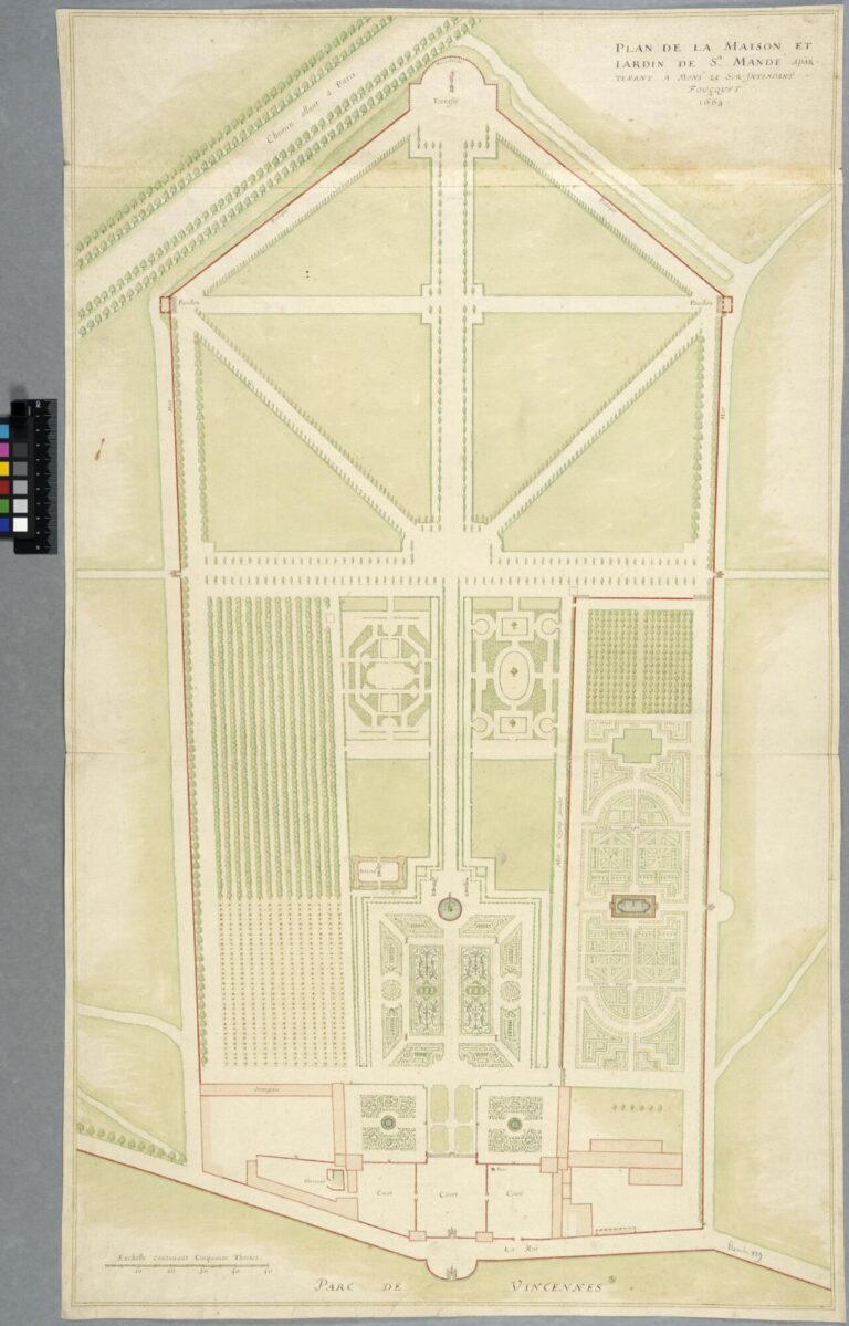 Plan détaillé saint-mandé foucquet