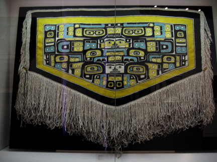 Chilkat blanket univ alaska museum