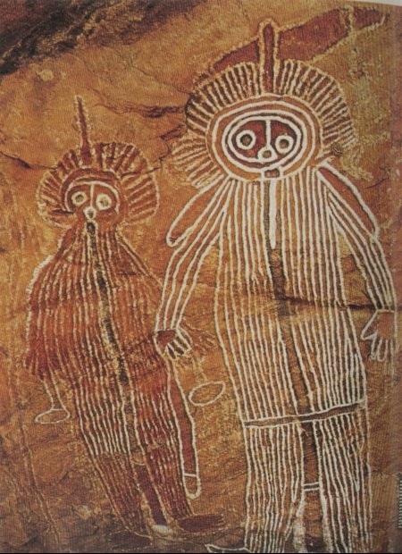 Aboriginal image of the Lightning Brothers