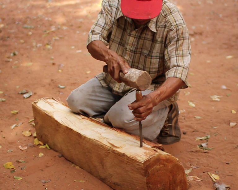 Making the altar