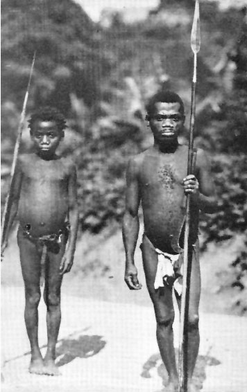 Pygmy people, Belgian Congo