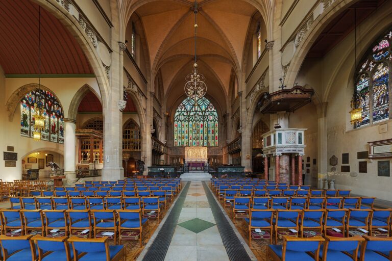 Nave interior of Holy Trinity Church