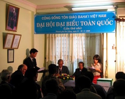 Baha'i nat'l election Danang