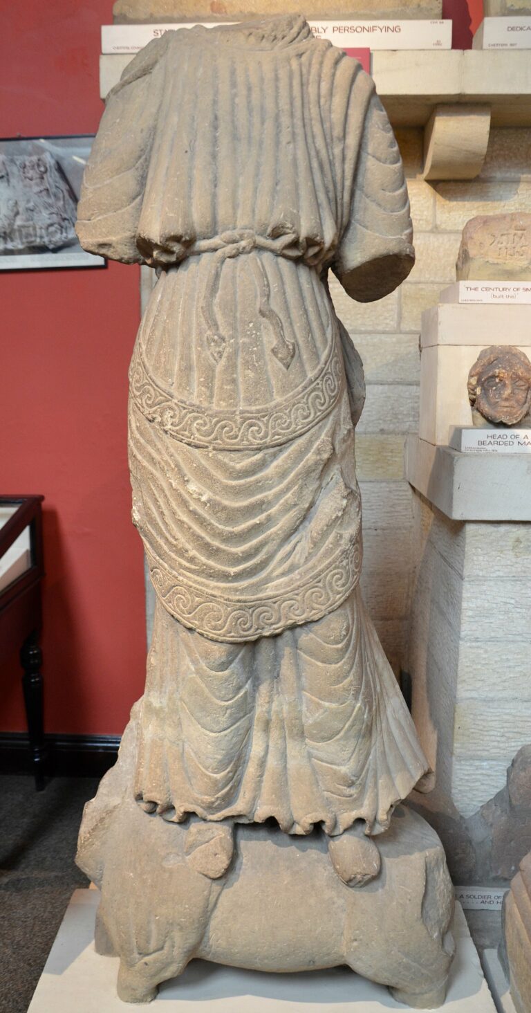 Statue of Juno Regina standing on a heifer, 3rd Century AD
