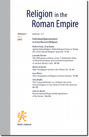 Religion in the Roman Empire Cover
