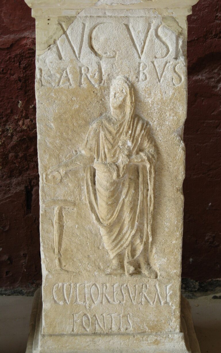 Altar of the Lares Augusti, Nîmes (CIL XII 3076)