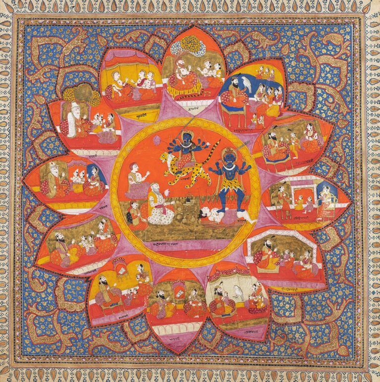 The cosmic lotus and the Ten Sikh Gurus