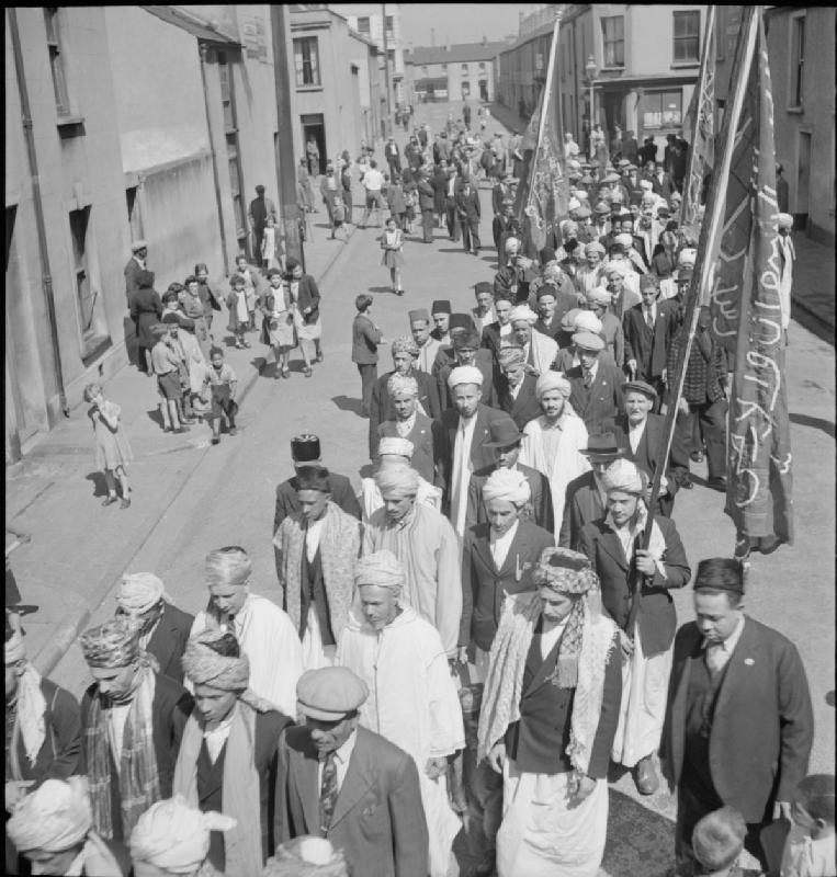 Muslim Community- Everyday Life in Butetown, Cardiff, Wales, UK
