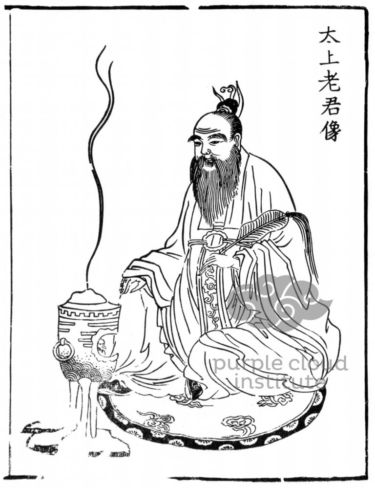 Temple portrait of Laozi