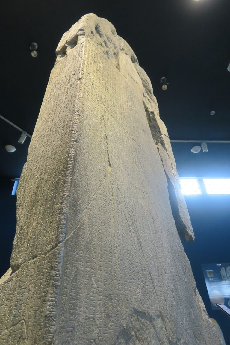Kultigin monument from the Orkhon inscriptions