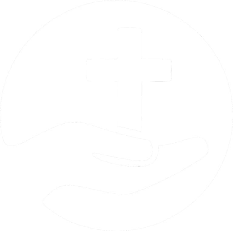 Unitarian Christian symbol - white only