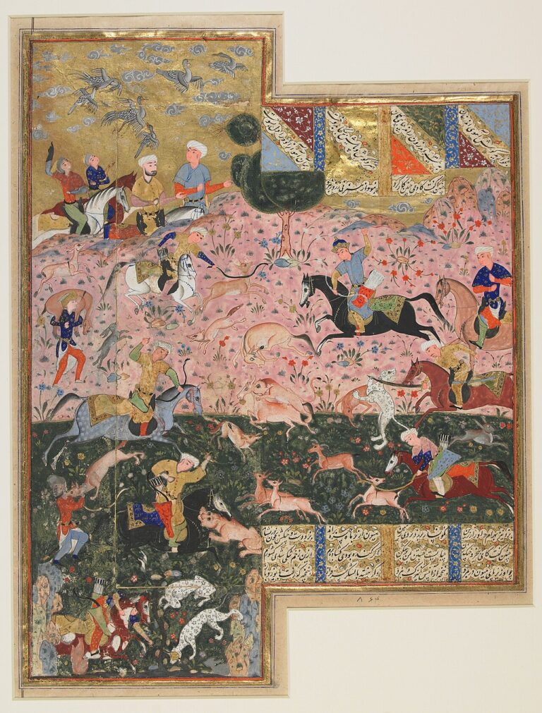 Bahram Gur hunting