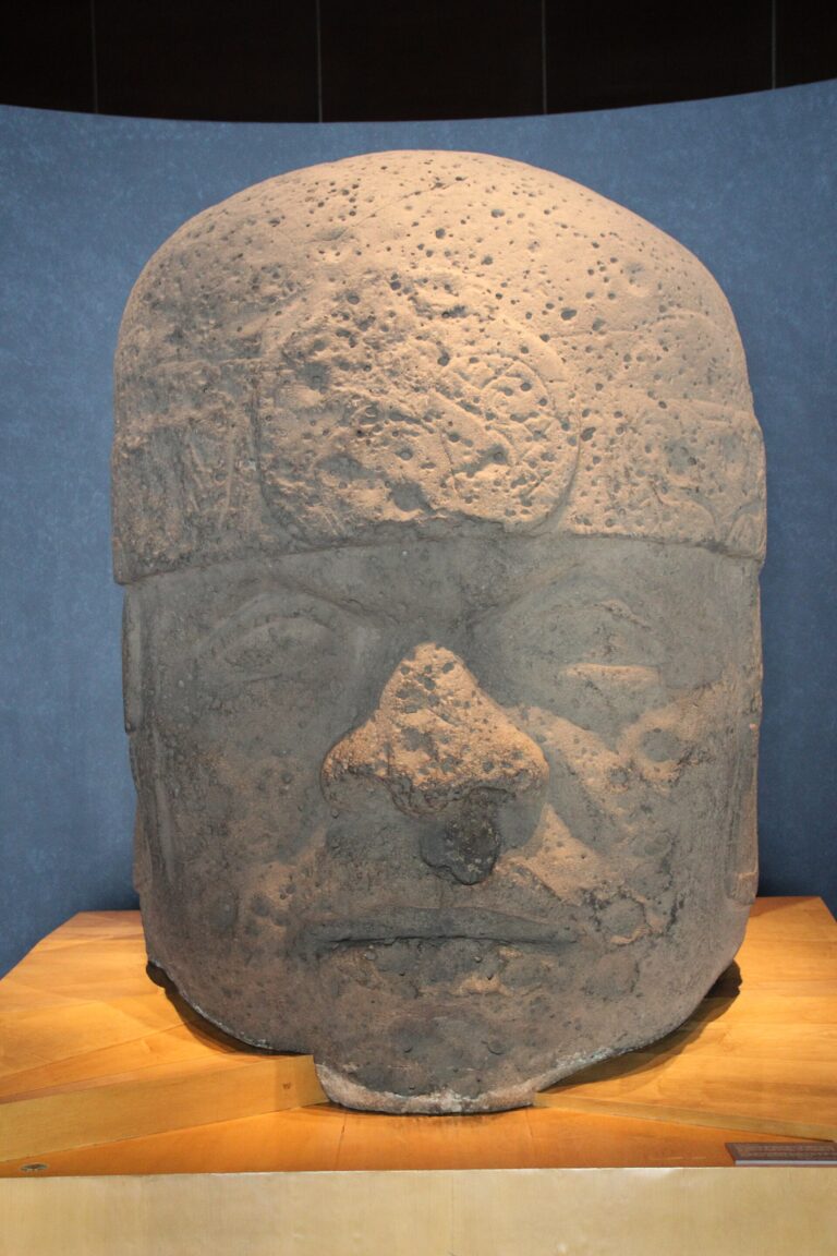 Olmec Colossal Head, San Lorenzo, Veracruz