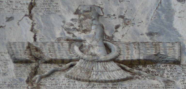 Faravahar at Behistun