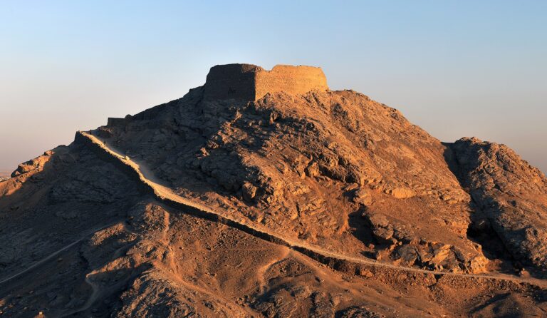 Zoroastrian Towers of Silence Yazd Iran
