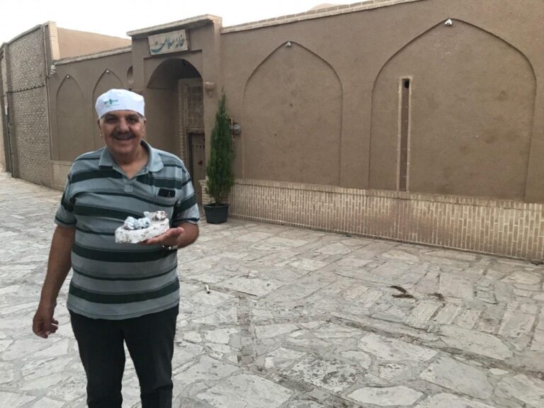Zoroastrian priest in Sharifabad Ardakan