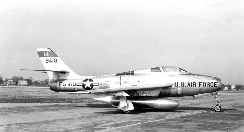 Republic F-84F Thunderstreak - Republic F-84F Thunderstreak - History, Technical Data & Photos - Aero