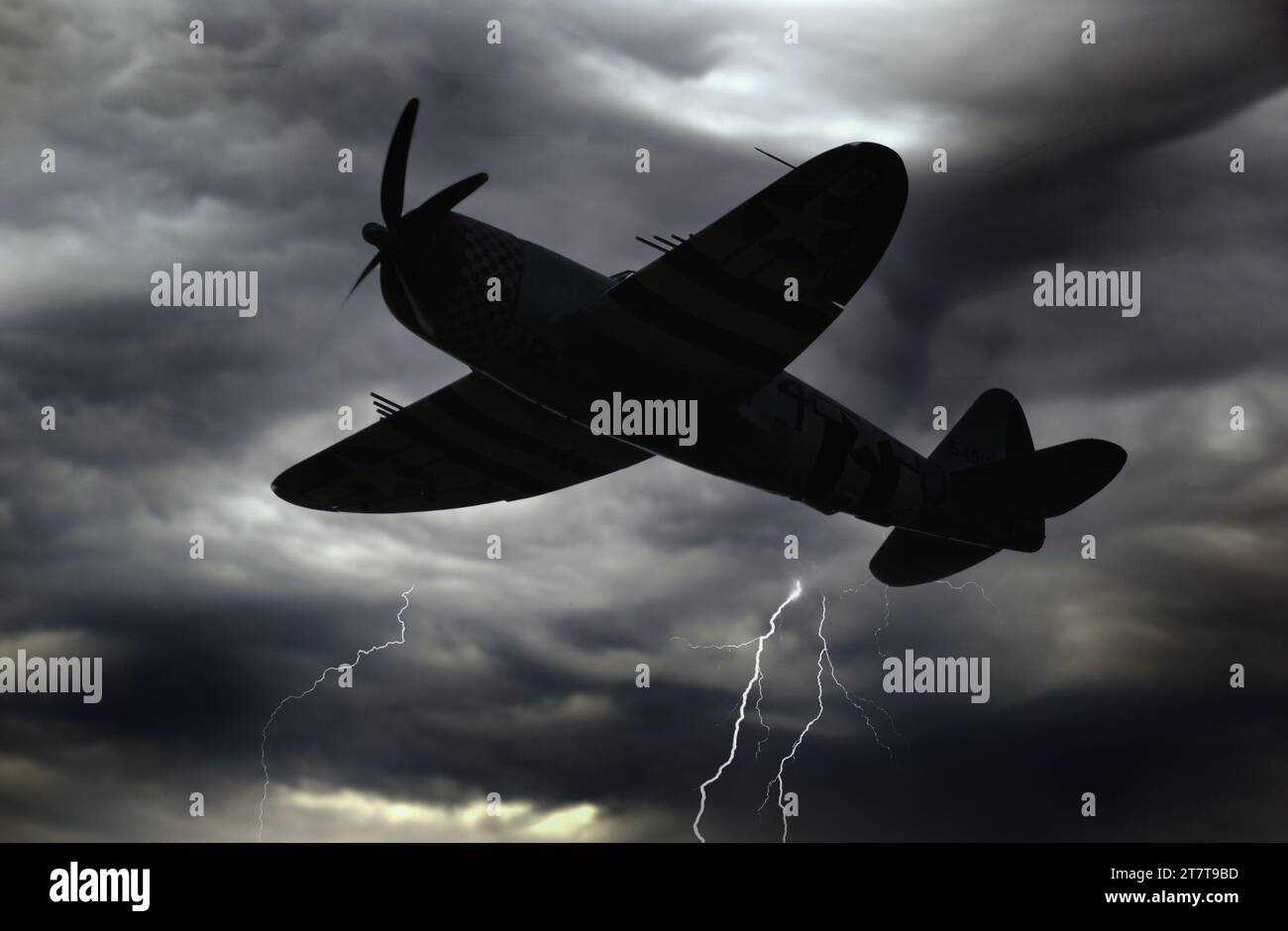 Republic P-47 Thunderbolt - The Republic P-47 Thunderbolt is a World War II-era fighter aircraft