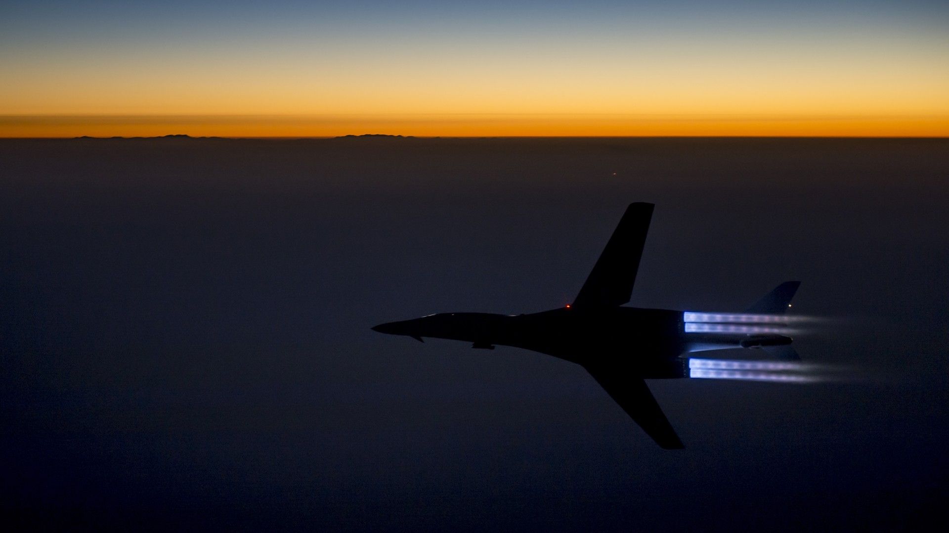 Rockwell B-1 Lancer - Rockwell B 1 Lancer, Bomber, Military Aircraft, Sunset Wallpaper HD / Desktop and Mobile Background Rockwell B-1 Lancer Wallpapers - Wall...