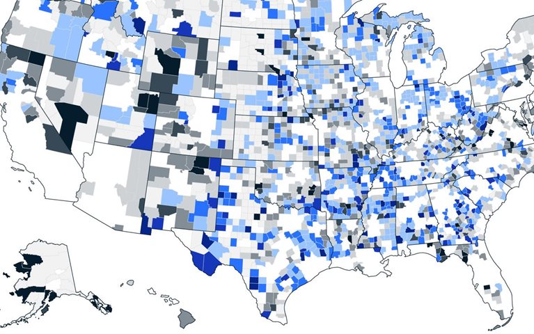 Rural America’s complex economic portrait