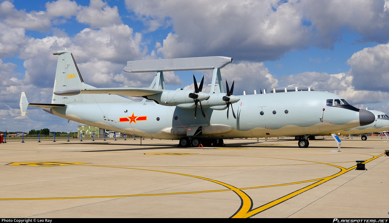 Shaanxi Y-8 - 30671 People's Liberation Army Air Force - Chinese Air Force Shaanxi Y