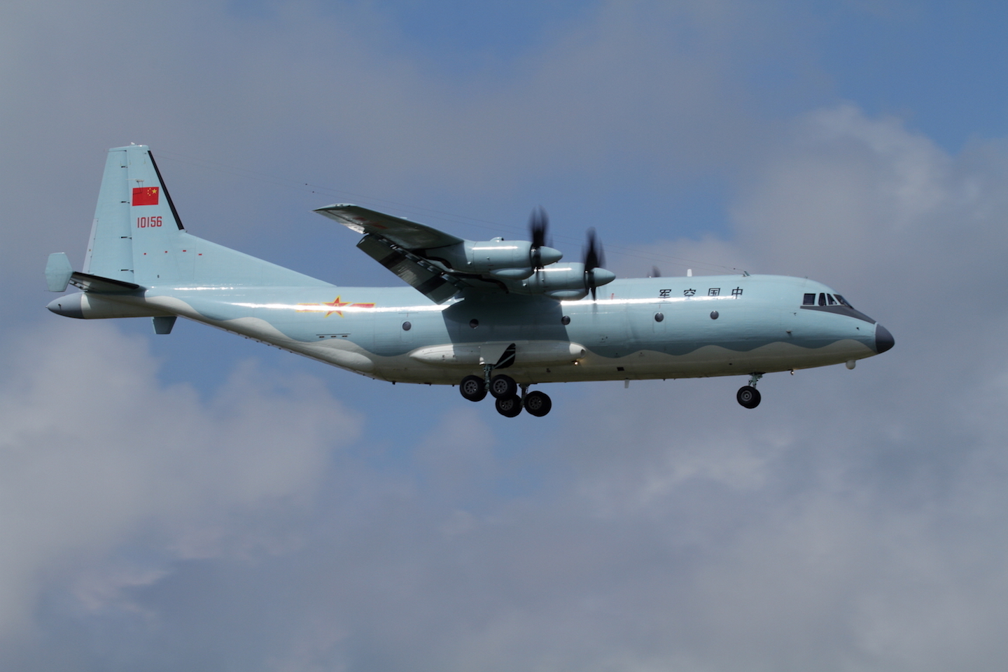 Shaanxi Y-9 - Shaanxi Y-9 chinois en vol
