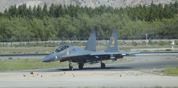 Shenyang J-11 - Shenyang J-11 Fighter at Lhasa Airport Shenyang J-11 ? History, Technical Data & Photos ? AeroCorner