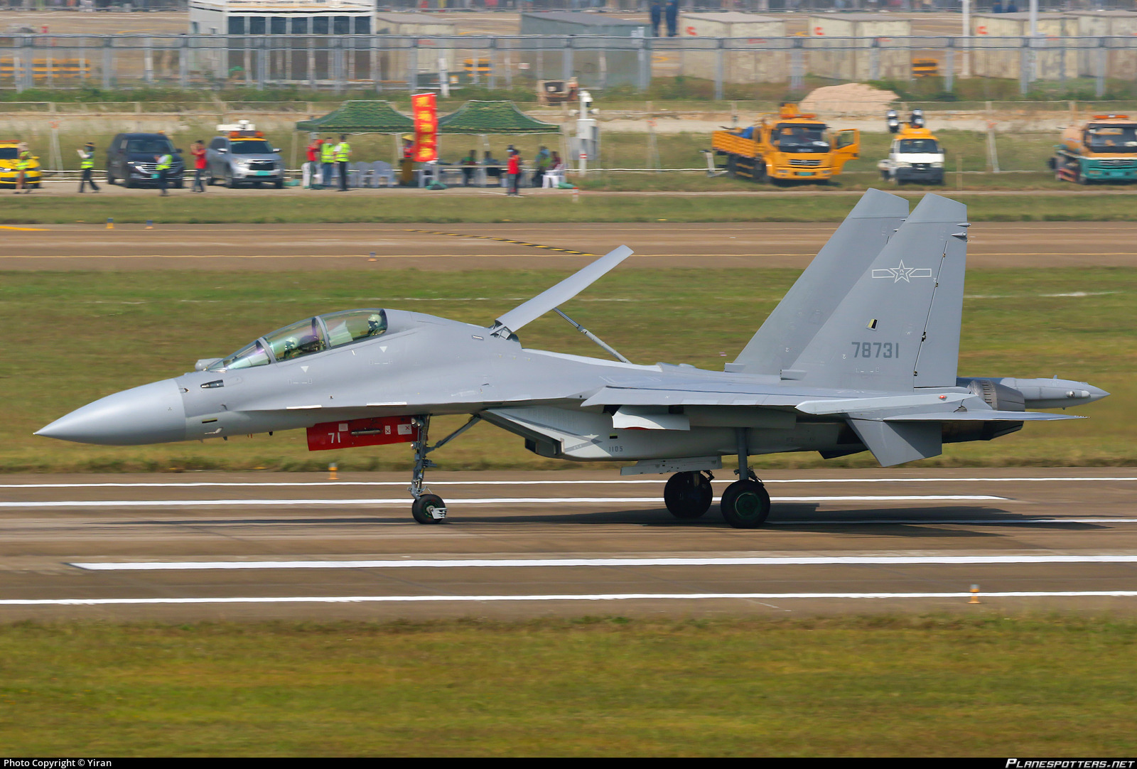Shenyang J-16 - 78731 People's Liberation Army Air Force (Chinese Air Force) Shenyang J
