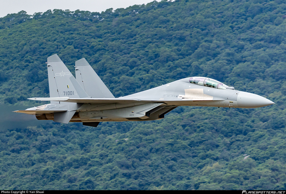 Shenyang J-16 - 71001 People's Liberation Army Air Force (Chinese Air Force) Shenyang J