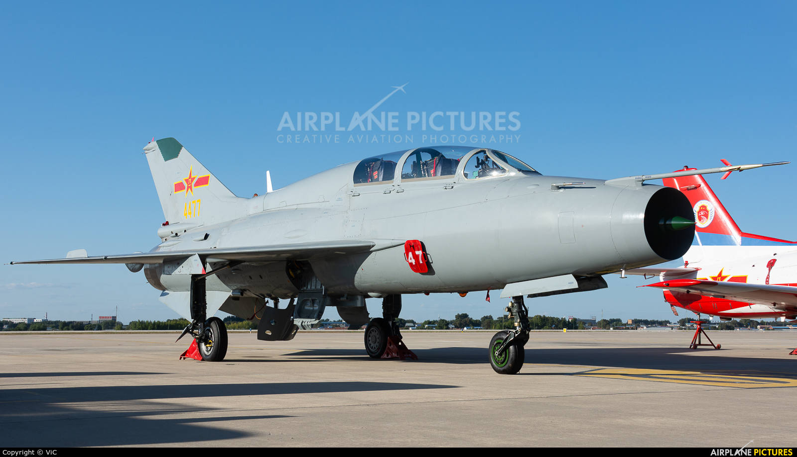 Shenyang J-7 - Photo of China - Air Force Shenyang J-7 (4477) by ViC (Changchun
