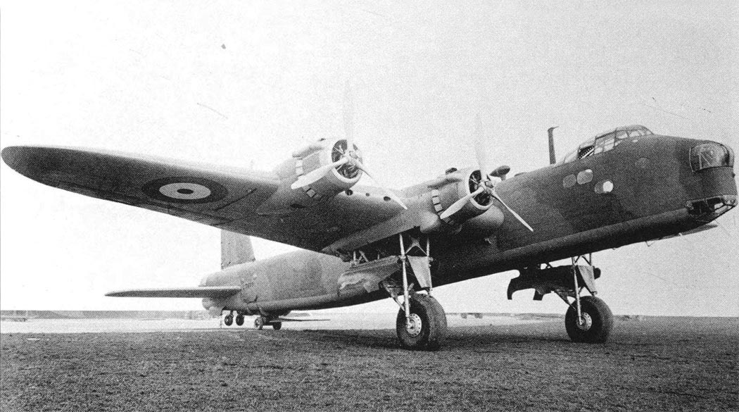 Short Stirling on the ground