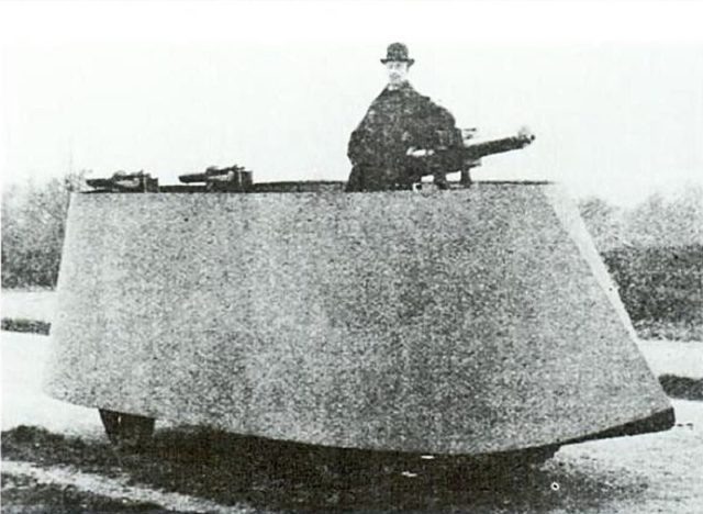 Simms Motor War Car military land vehicle image 1