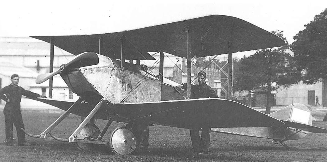 Sopwith Tabloid at an airfield