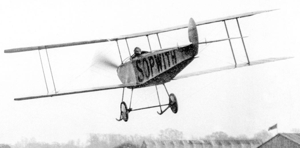 Sopwith Tabloid in flight