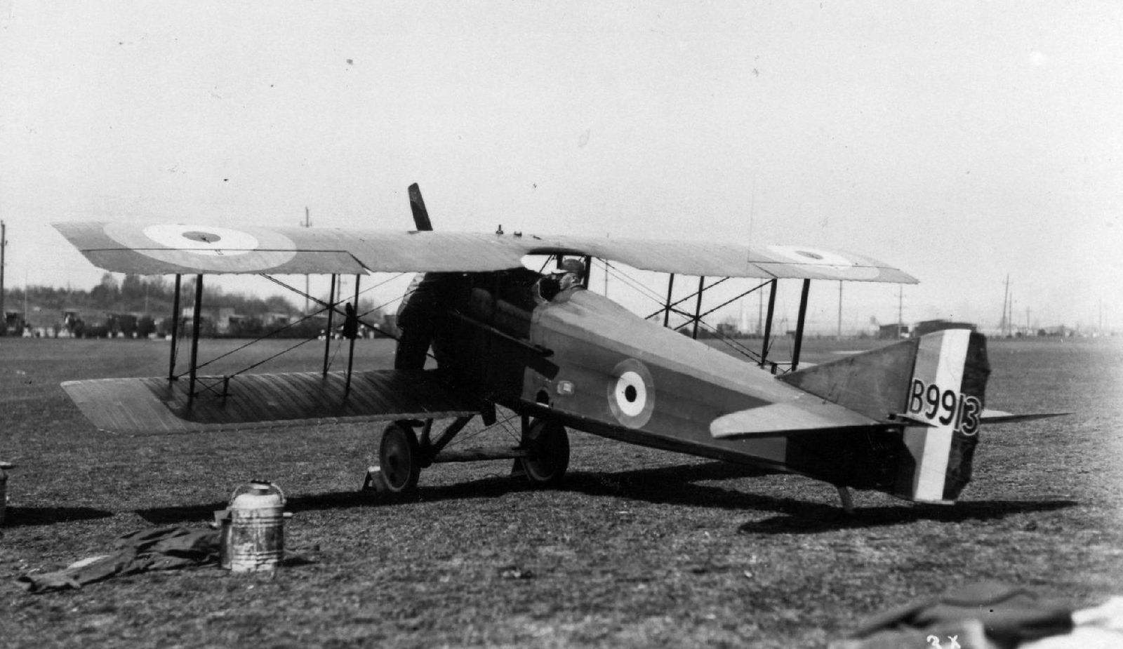 SPAD S.VII - SPAD S.VII no B9913 of the RFC Aircraft of World War II - WW2Aircraft