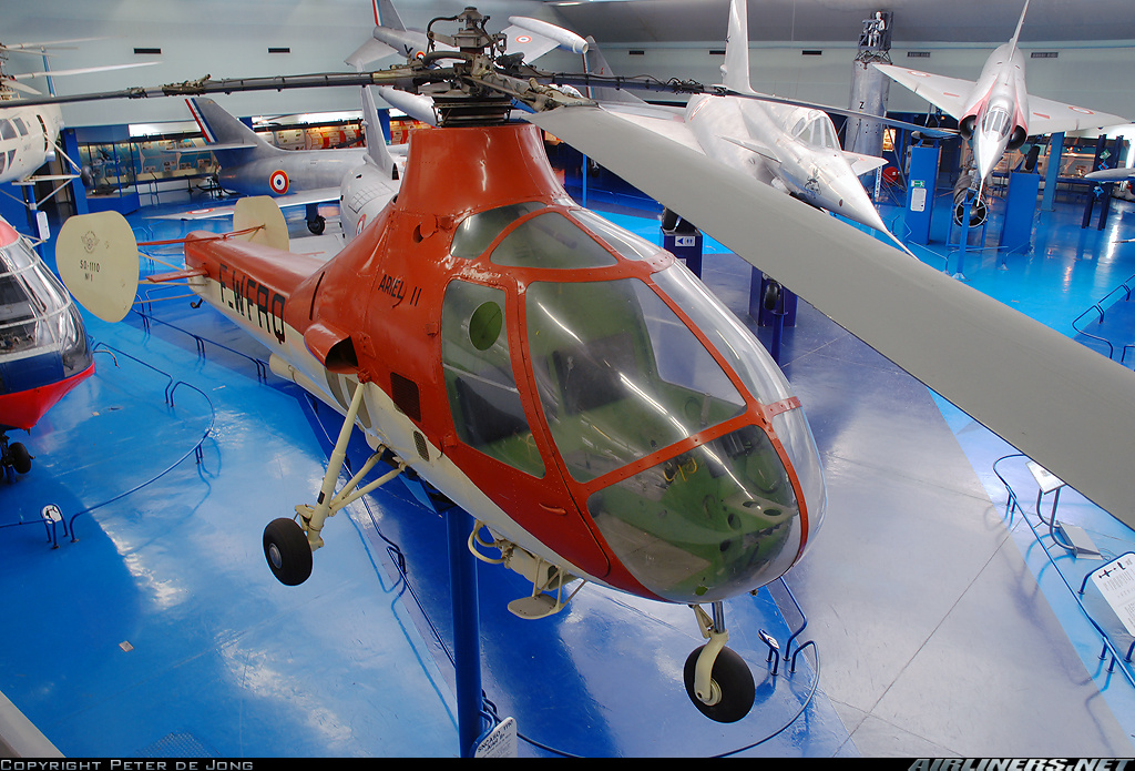Sud-Ouest SO.1110 Ariel - Sud-Ouest SO-1110 Ariel II - Untitled Aviation Photo #1333422