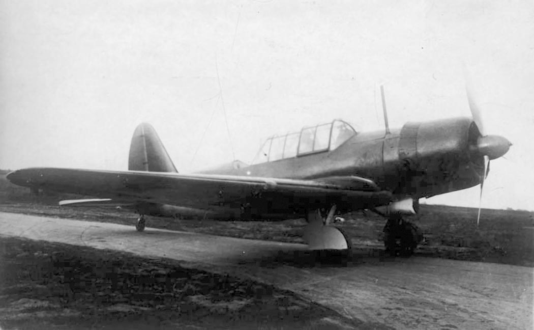 Sukhoi Su-2 light bomber on the ground